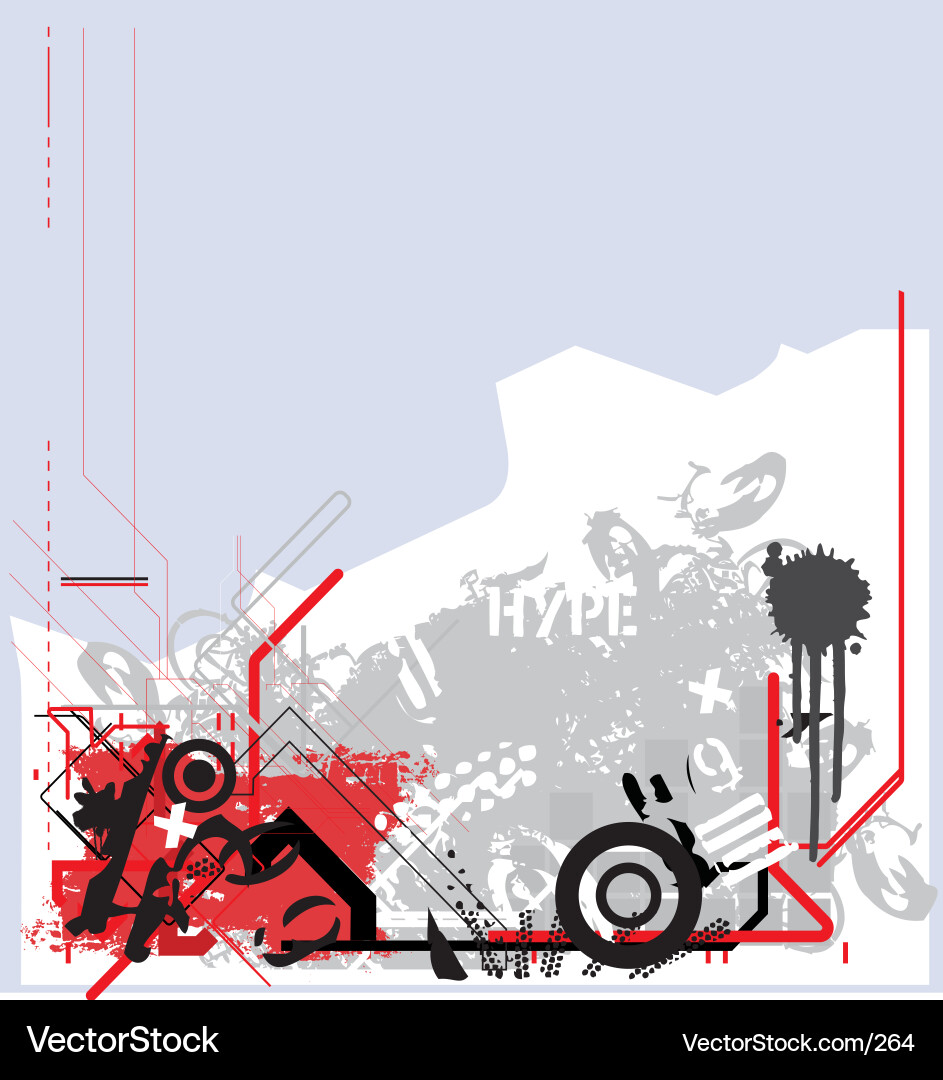 Digital Drip Tech Vector Image