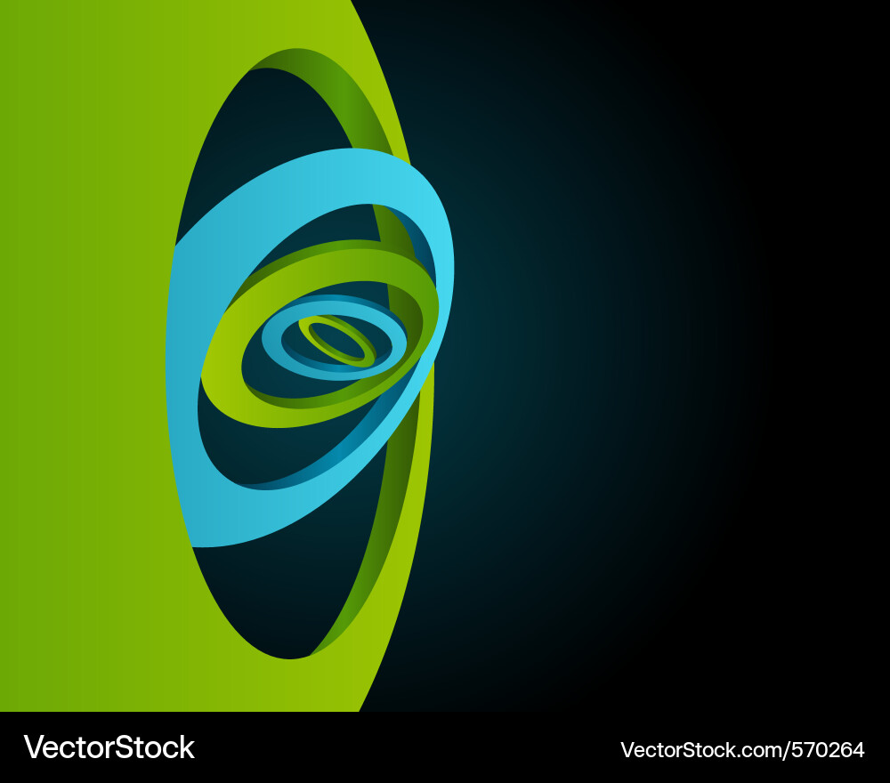 Dynamic Circle Pattern Vector Image