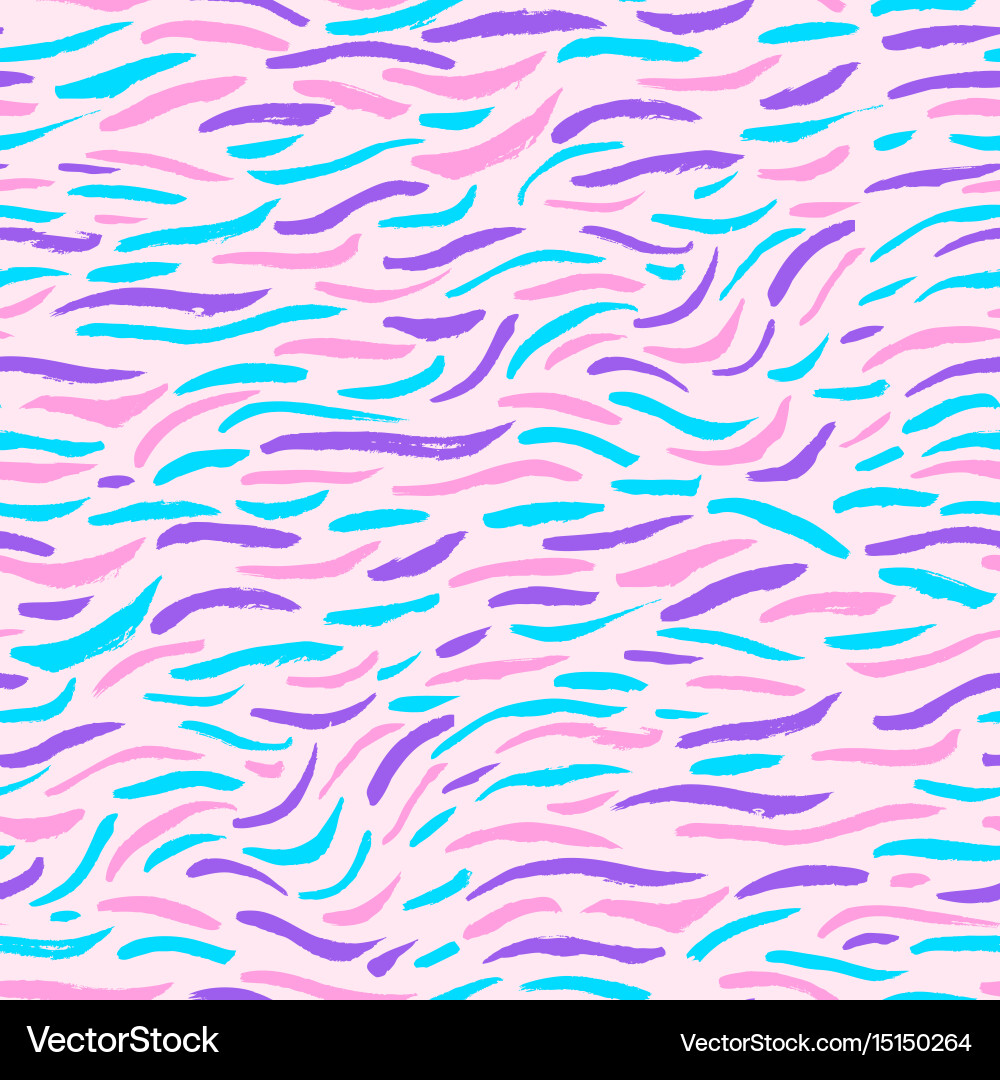 Ink abstract seamless pattern background vector image