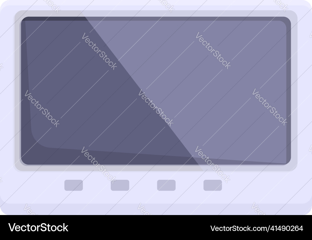 Intercom building icon cartoon door system Intercom building icon cartoon door system vector image