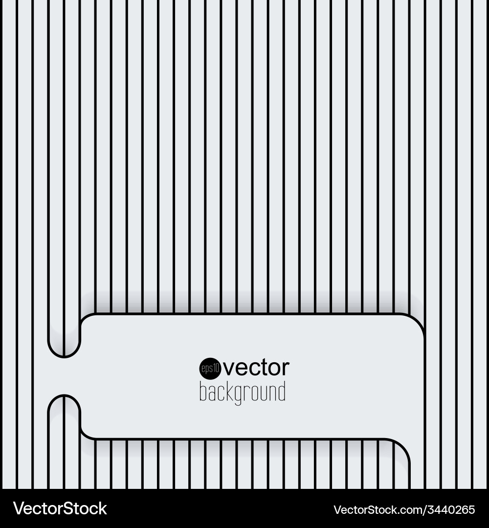 Clean Line Abstract Background vector image