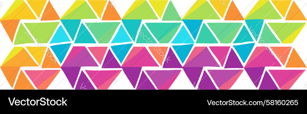 Dynamic Geometric Honeycomb Pattern Vector Image