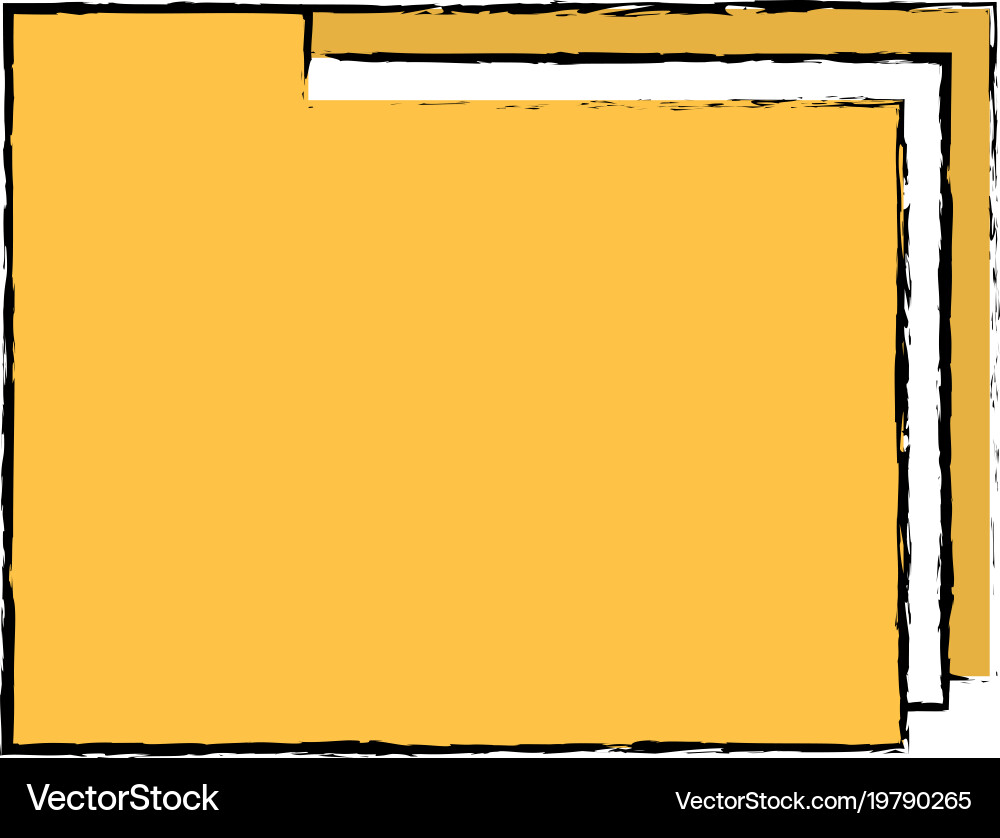 File folder documents icon Vector Image