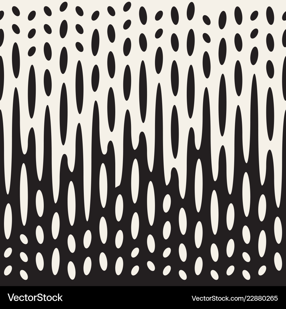 Seamless irregular lines halftone black and white Seamless irregular lines halftone black and white vector image