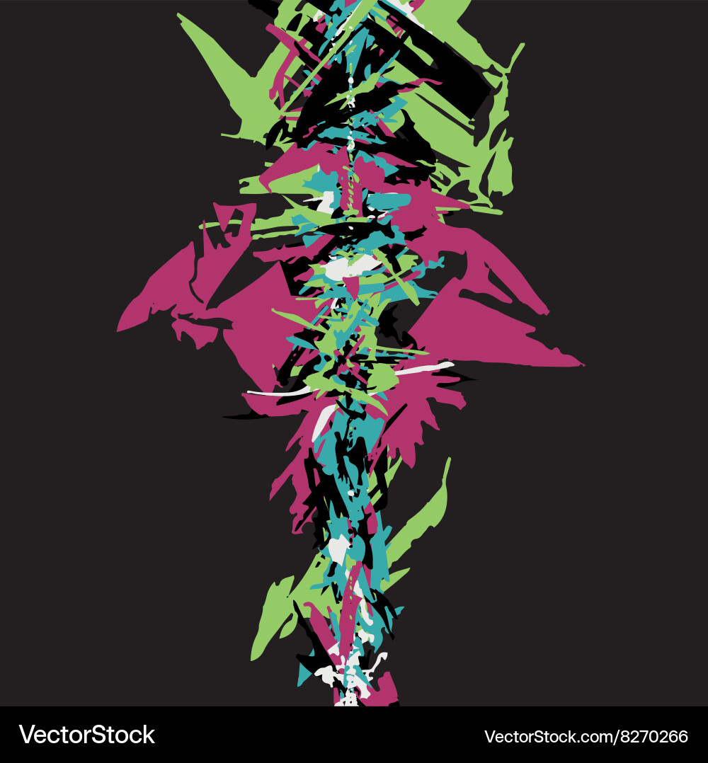 Abstract texture bright pattern vector image