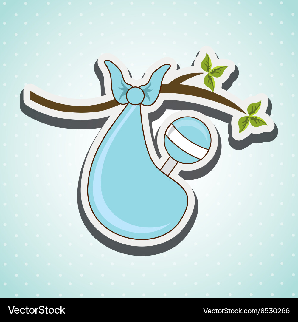 Baby shower icon design – Royalty-Free Vector | VectorStock, image size:1000x1080