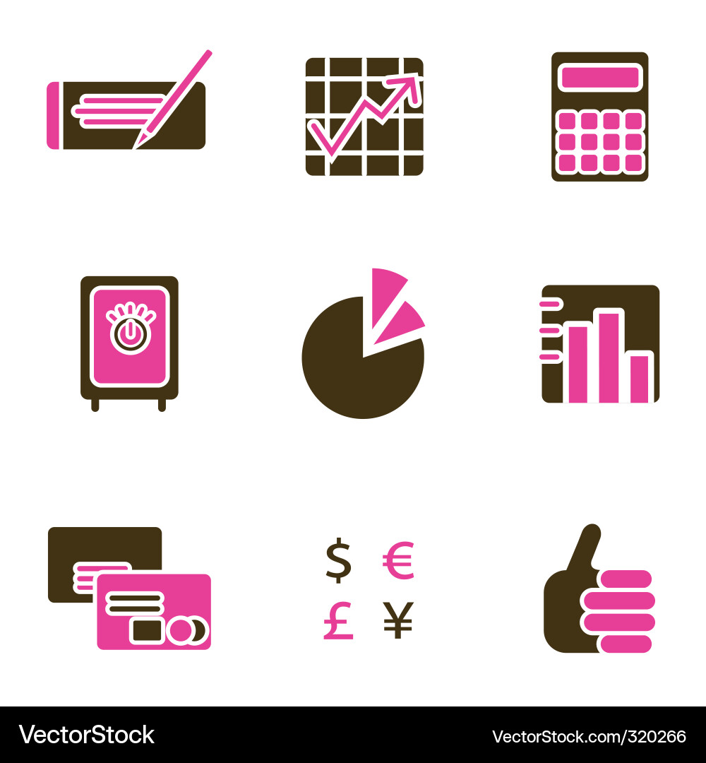 Office object icon vector image