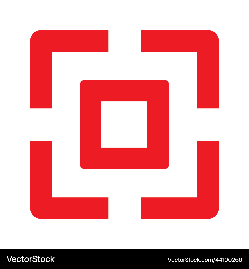 Qr code or qrcode icon scan Qr code or qrcode icon scan vector image