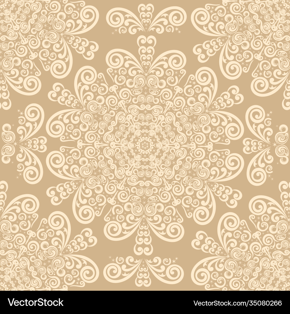 Seamless pattern with floral element image Seamless pattern with floral element image vector image