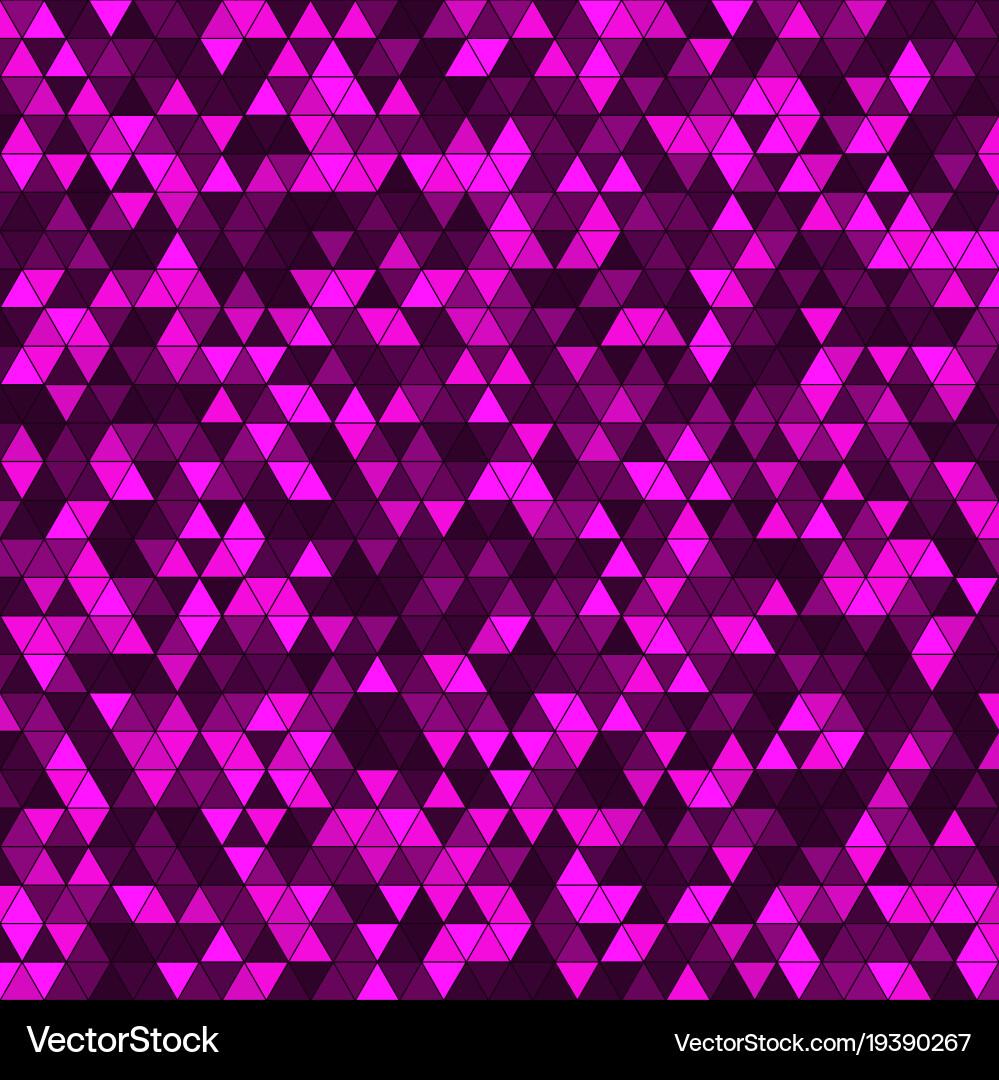 Abstract background with multicolored triangles Vector Image