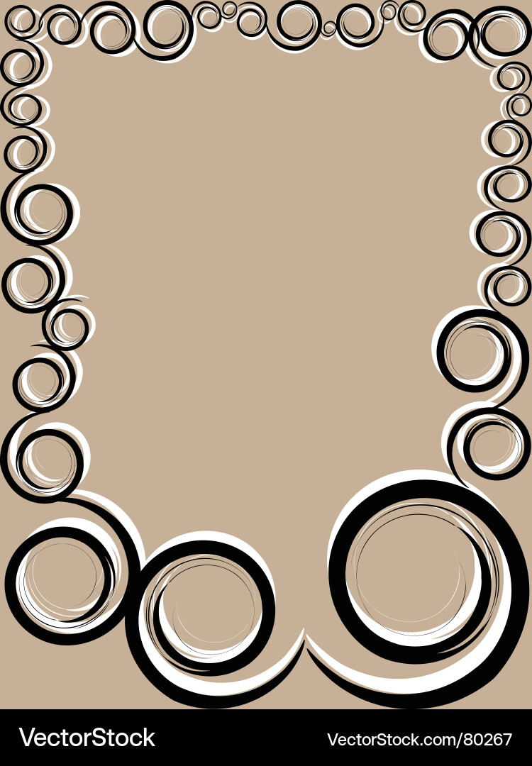Abstract frame Vector Image