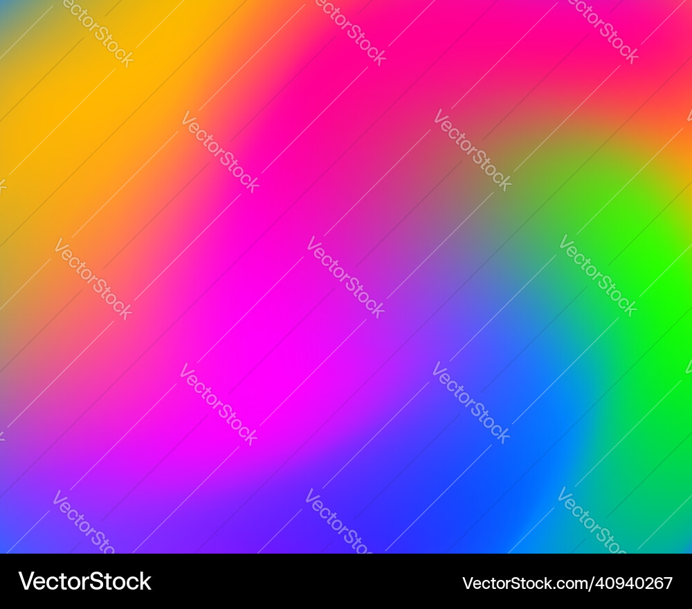 Rainbow Color Gradient Abstract Background vector image