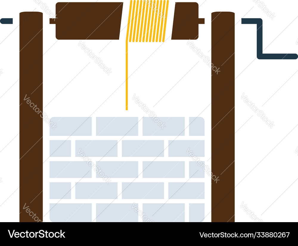 Well icon Royalty Free Vector Image - VectorStock