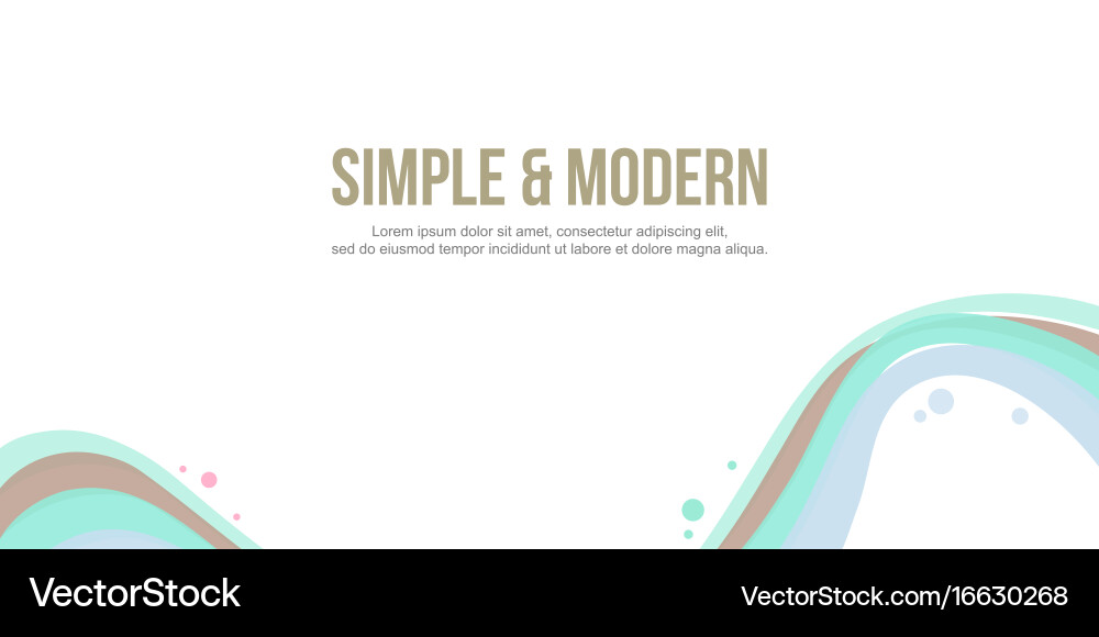 Abstract Background Header vector image