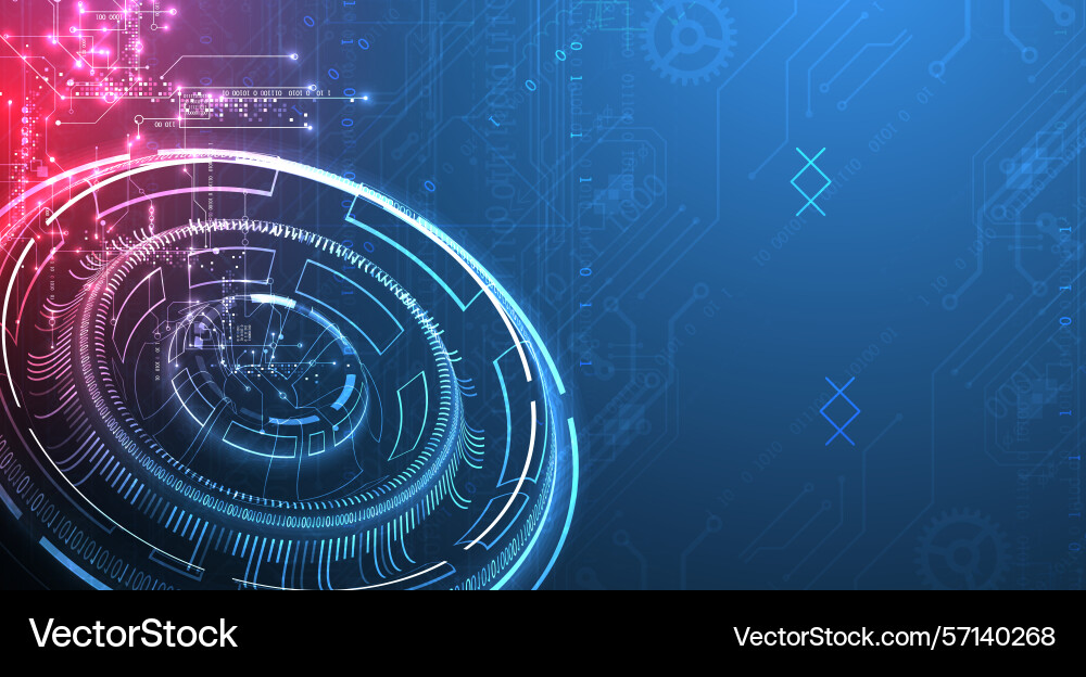 Abstract background scientific and technological Abstract background scientific and technological Vector Image