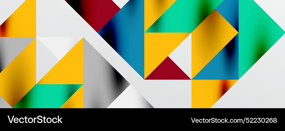 Tech minimal overlapping triangle shapes elements Tech minimal overlapping triangle shapes elements vector image