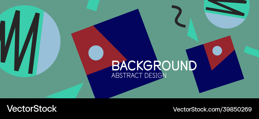 Abstract background blocks lines triangles Abstract background blocks lines triangles vector image