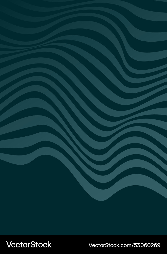 Abstract background with gradient distorted line Vector Image