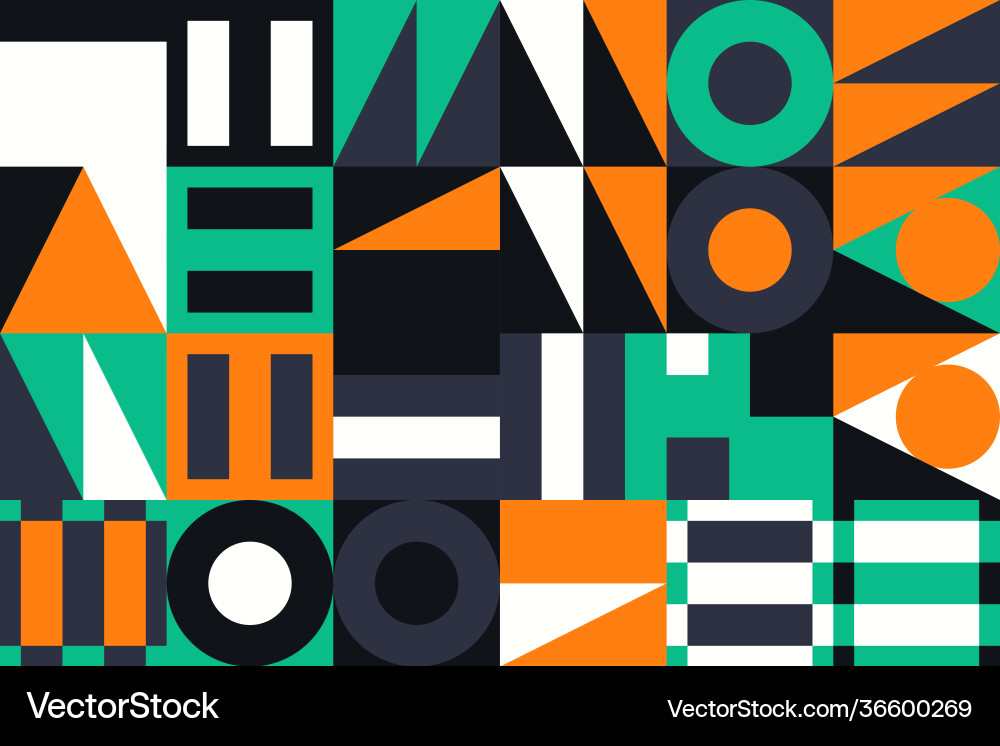 Deconstructed abstract pattern design Deconstructed abstract pattern design vector image