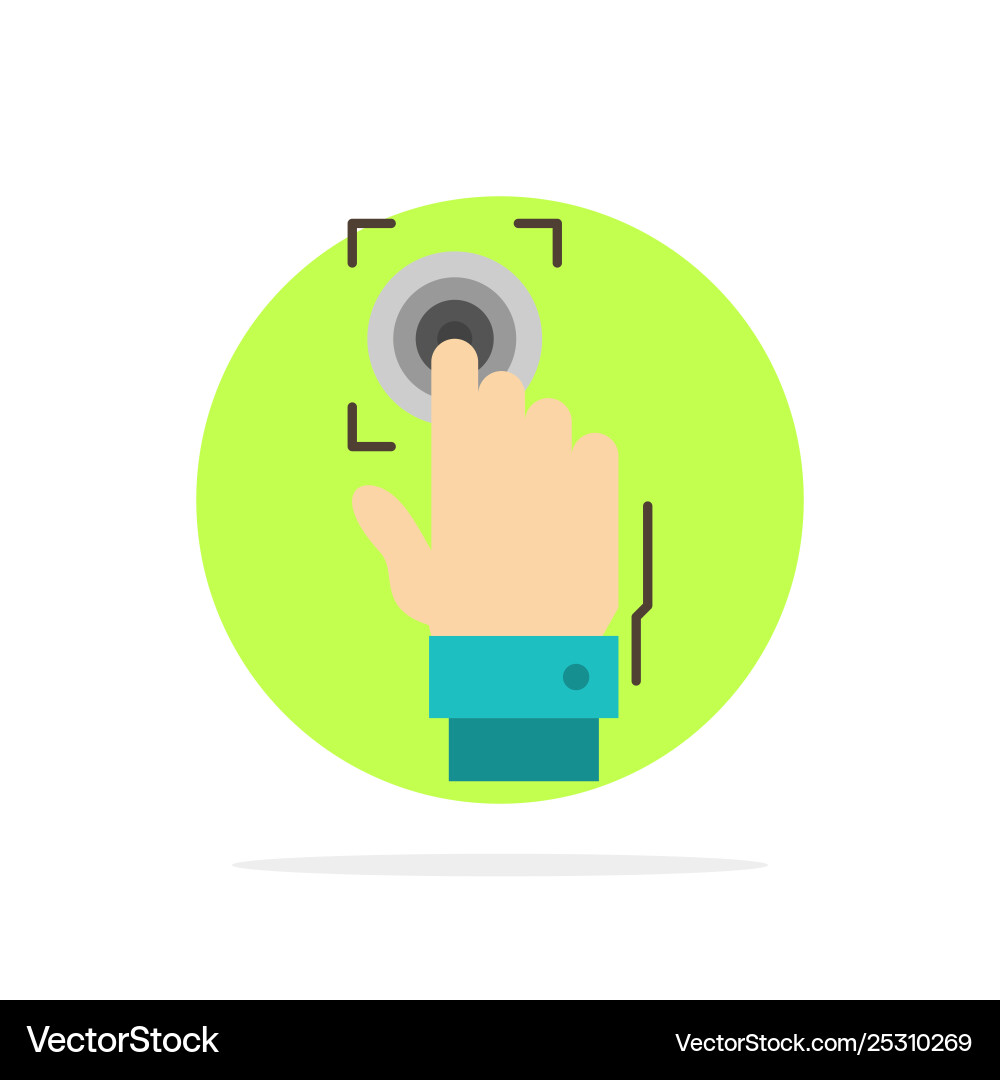 Fingerprint identity recognition scan scanner Fingerprint identity recognition scan scanner vector image