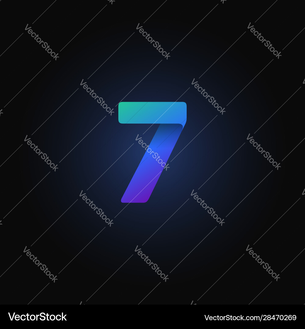 Folded Paper Character - Typographic Element vector image