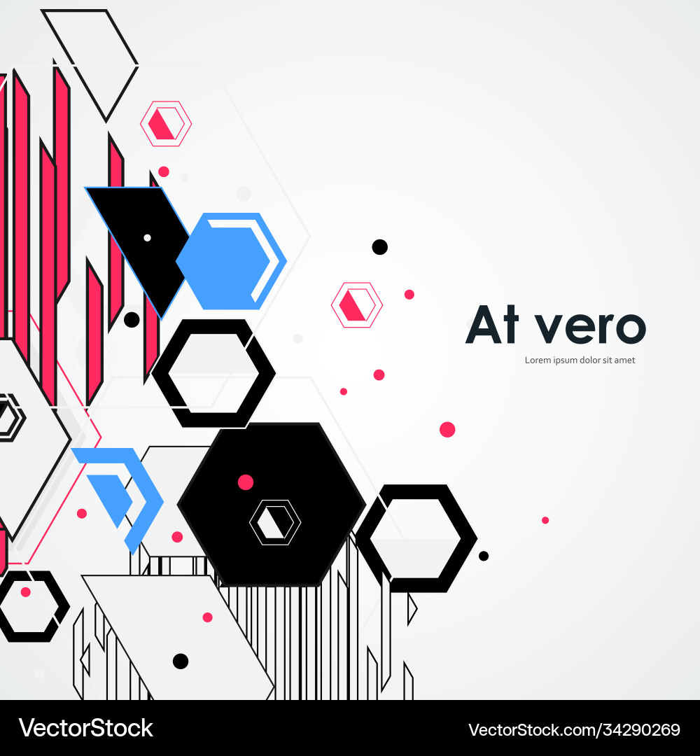 Hexagonal structure lattice geometric abstract Hexagonal structure lattice geometric abstract vector image
