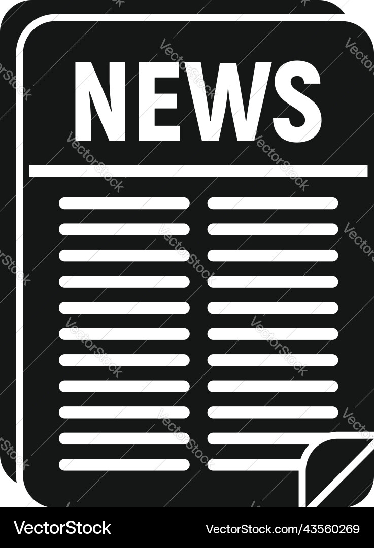 Zeitungsgeschichte Symbol einfache Web-Seite Zeitungsgeschichte Symbol einfache Web-Seite vektorbild