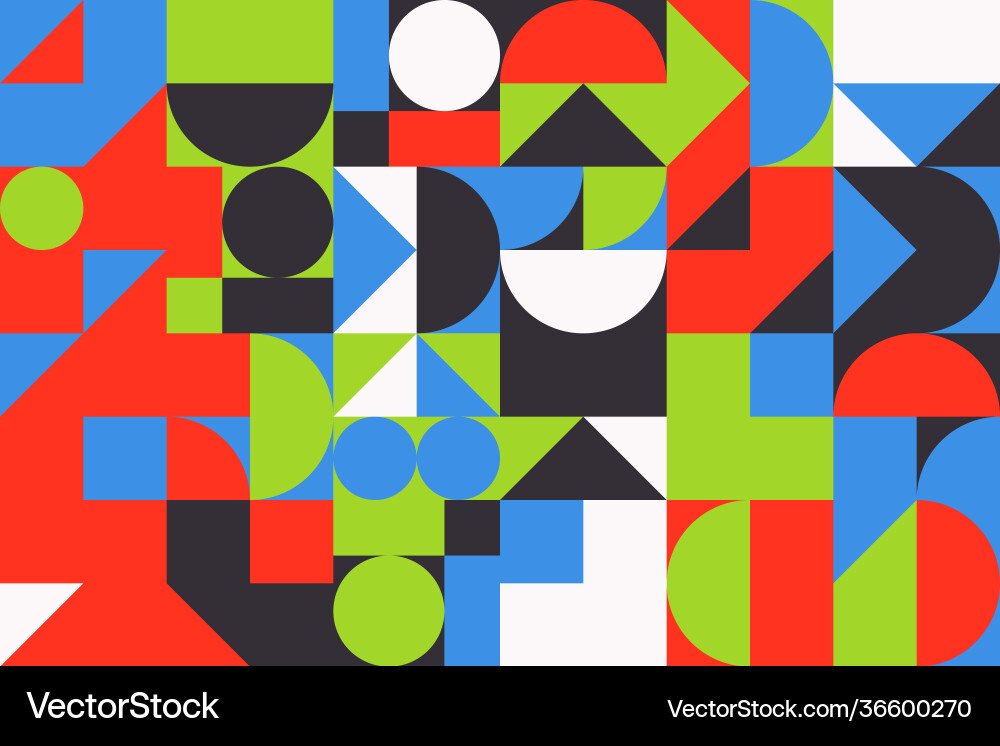 Deconstructed abstract pattern design Deconstructed abstract pattern design vector image