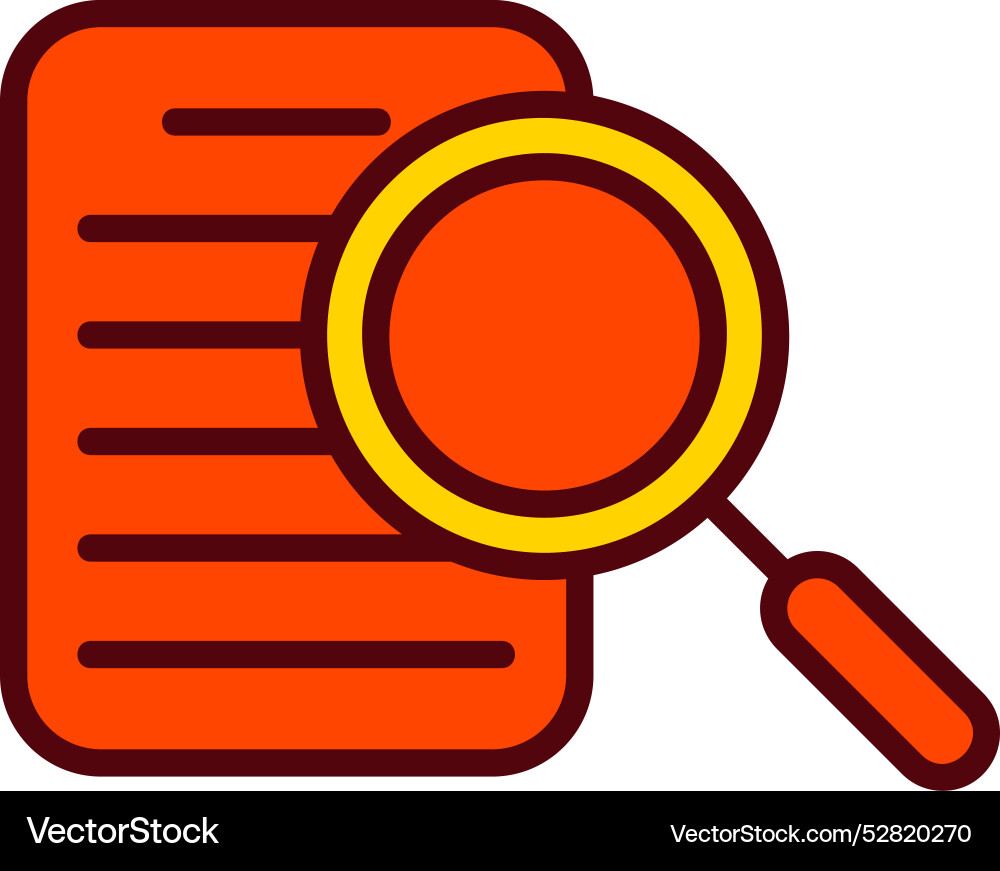 Finding icon design Vector Image
