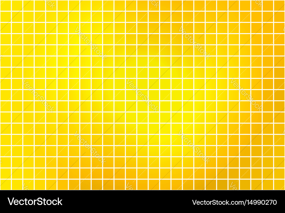 Golden Square Mosaic Hintergrund Vektorbild