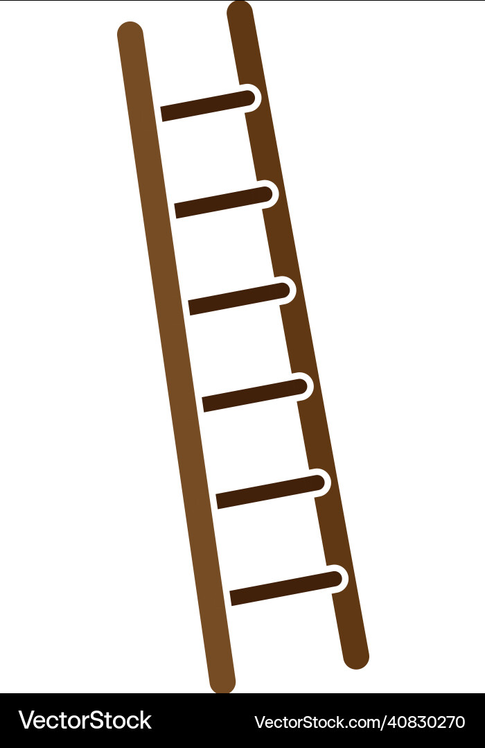 Ladder icon design template isolated vector image