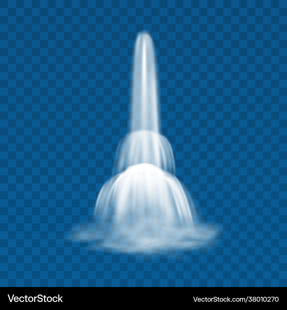 Streaming waterfall rapids waterscape fountain Streaming waterfall rapids waterscape fountain vector image