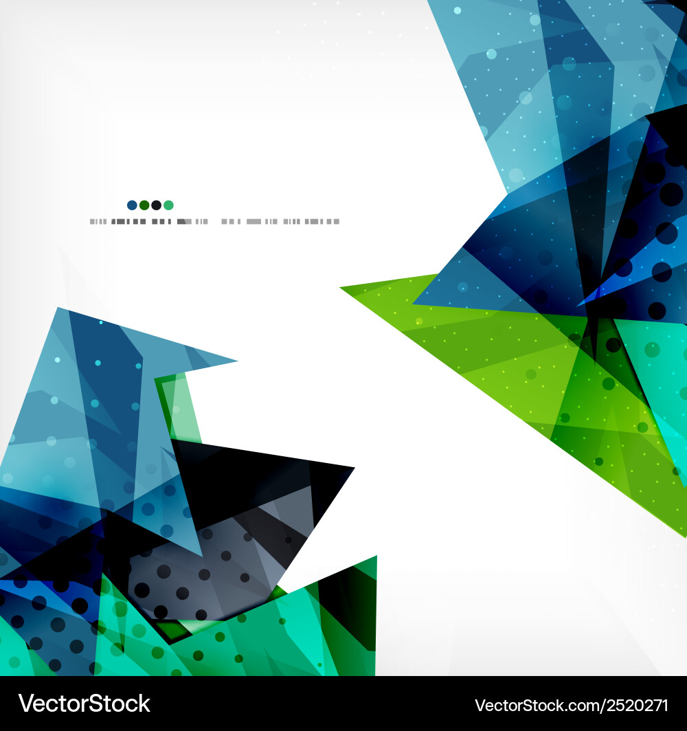 Abstract sharp angles background vector image