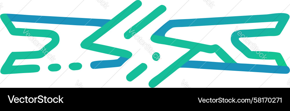 Dynamic Geometric Arrows Pattern Vector Image