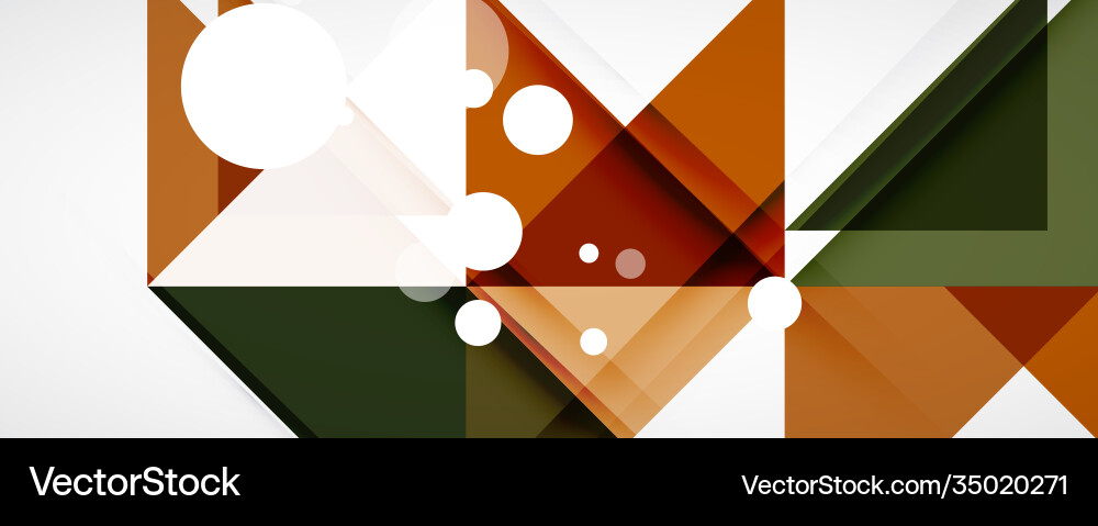 Geometric abstract background techno color Vector Image