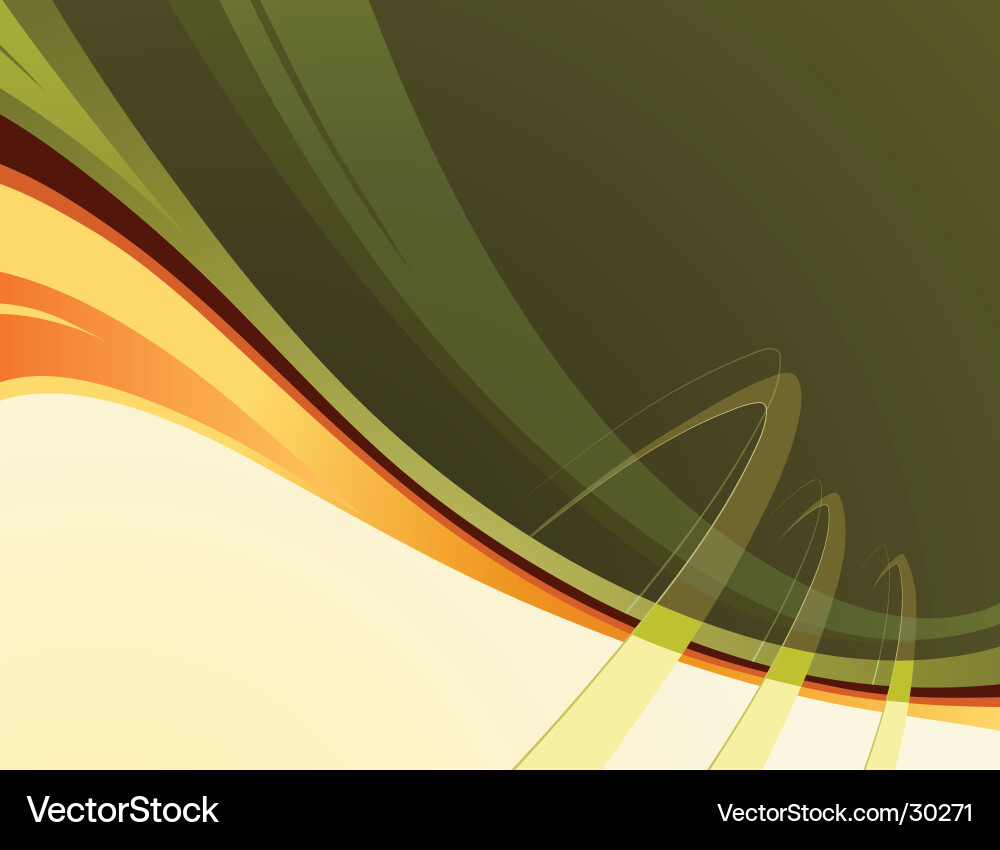 Gradient Flow Background Vector Image