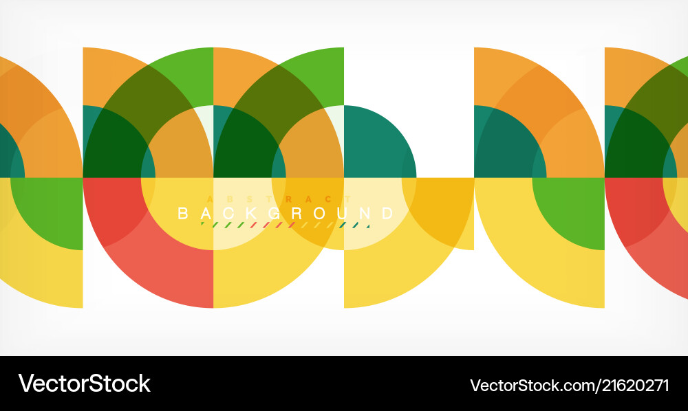 Minimal circle abstract background design Minimal circle abstract background design Vector Image