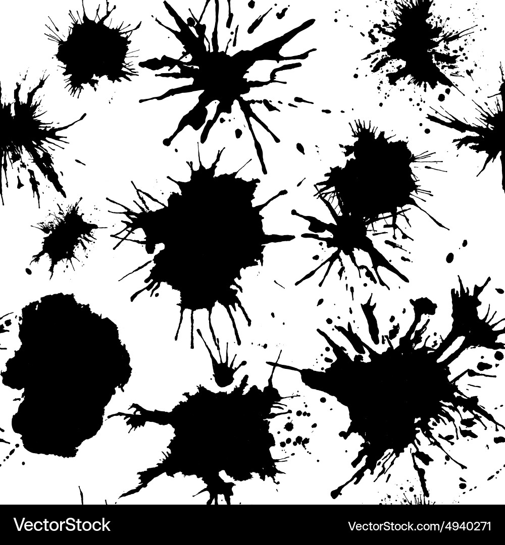 Splash seamless pattern texture template Vector Image