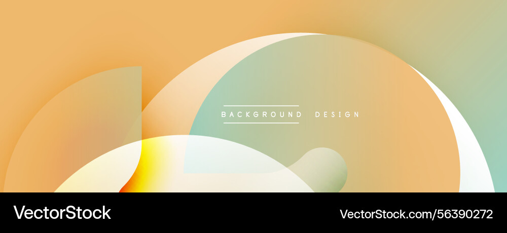 Abstract shapes overlap creating soft gradients Abstract shapes overlap creating soft gradients vector image
