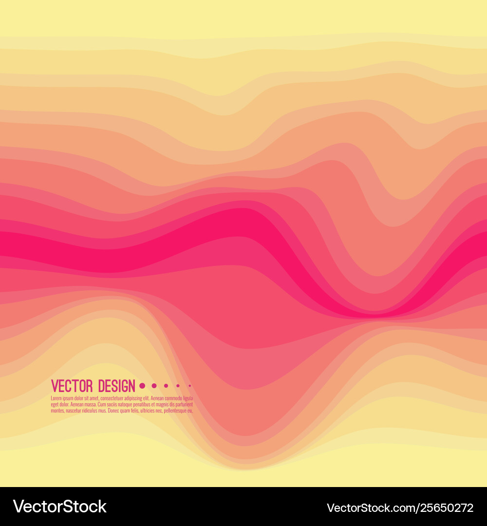 Distorted wave colorful texture Distorted wave colorful texture vector image