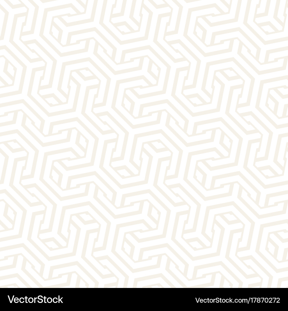 Interlaced Hexagonal Pattern Vector Image