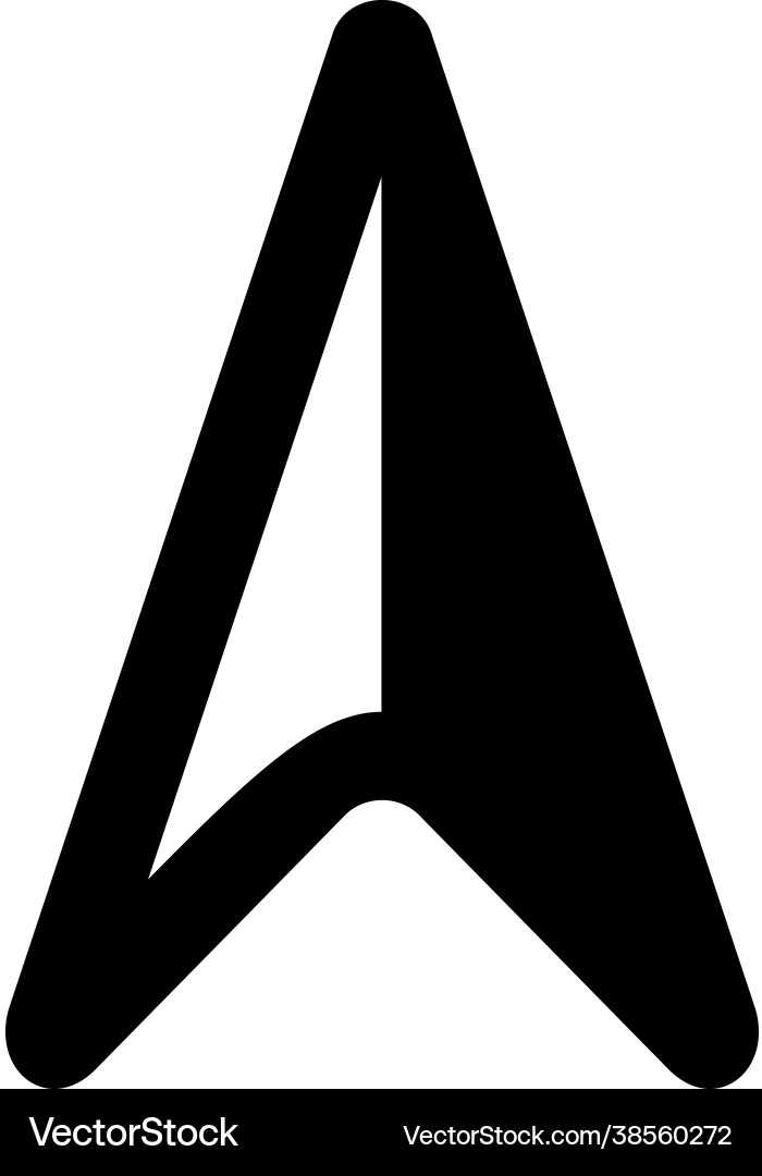Navigation icon Vector Image