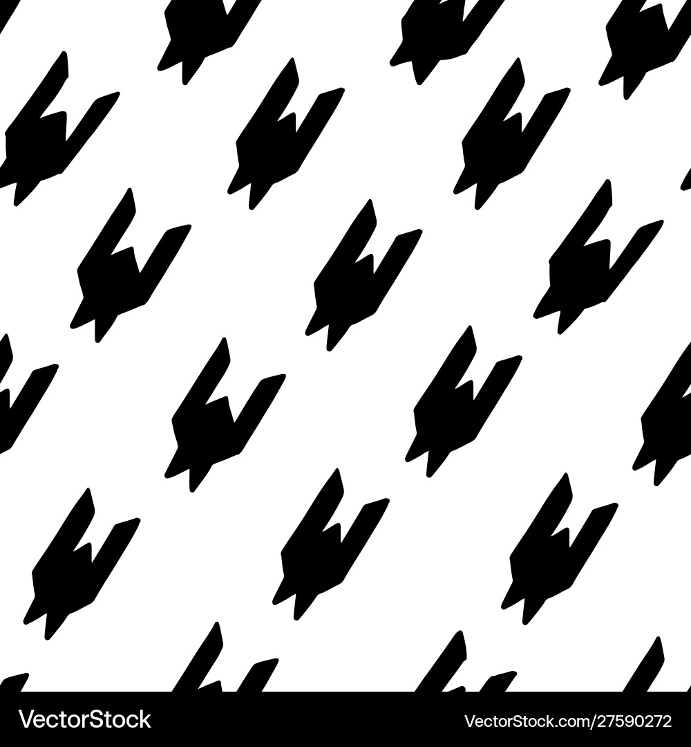 Seamless abstract pattern art texture with hand Seamless abstract pattern art texture with hand vector image