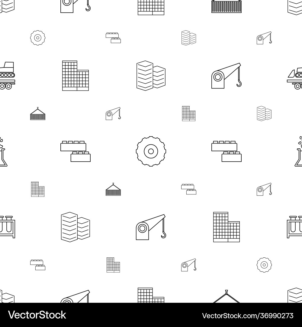 Development icons pattern seamless white vector image