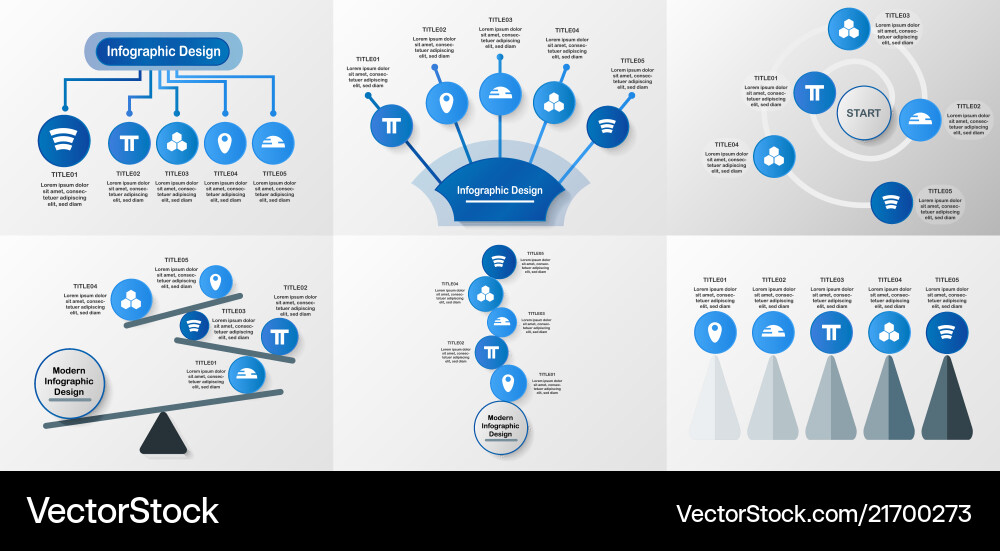 Infographic Elements - Balance Concept Royalty Free Vector