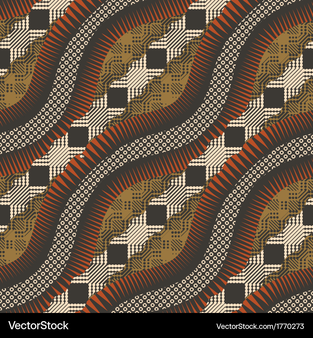 Intricate Textured Pattern Vector Image