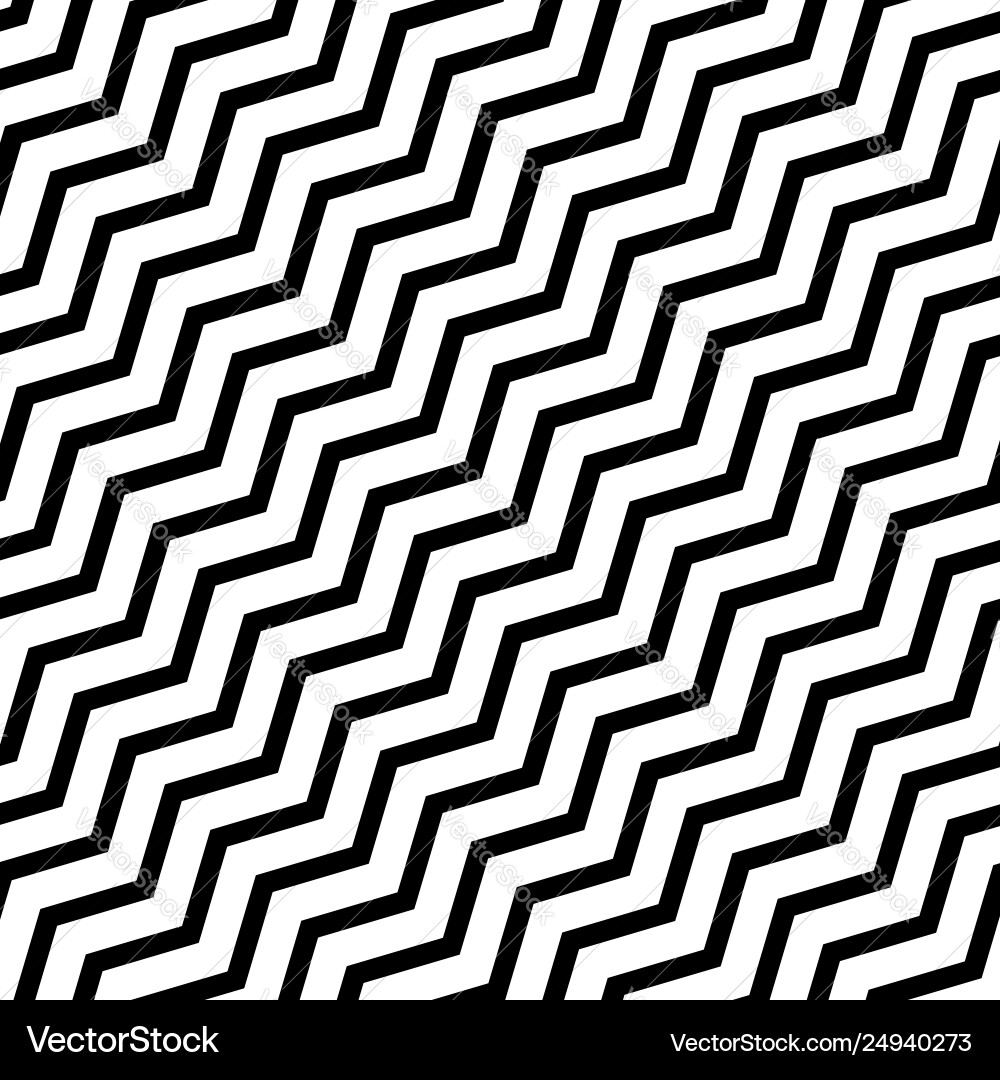 Zig-zag criss-cross lines seamless pattern Zig-zag criss-cross lines seamless pattern vector image