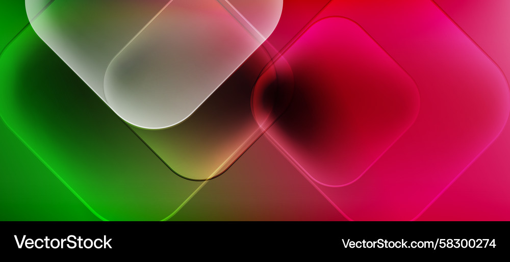 Abstract shapes overlap creating vibrant color Abstract shapes overlap creating vibrant color Vector Image