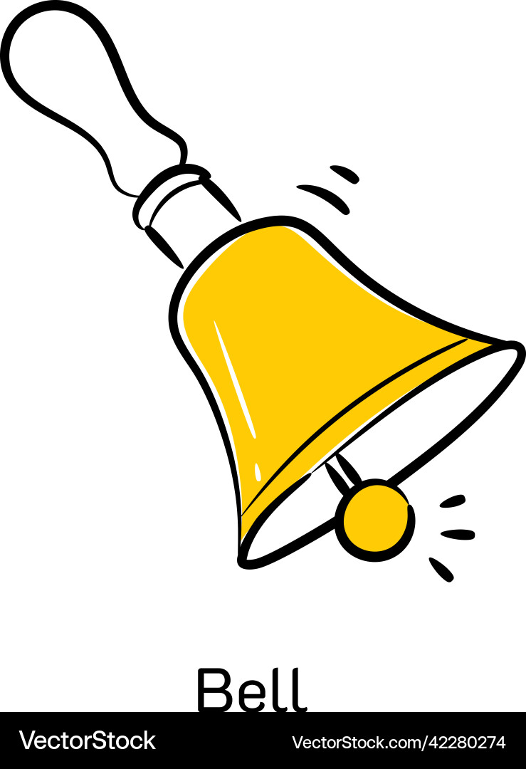 Bell (42280274) – Royalty-Free Vector | VectorStock
