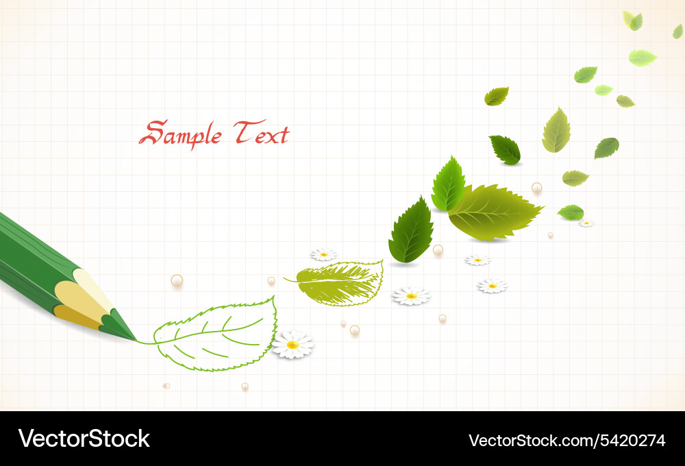 Spring background Vector Image
